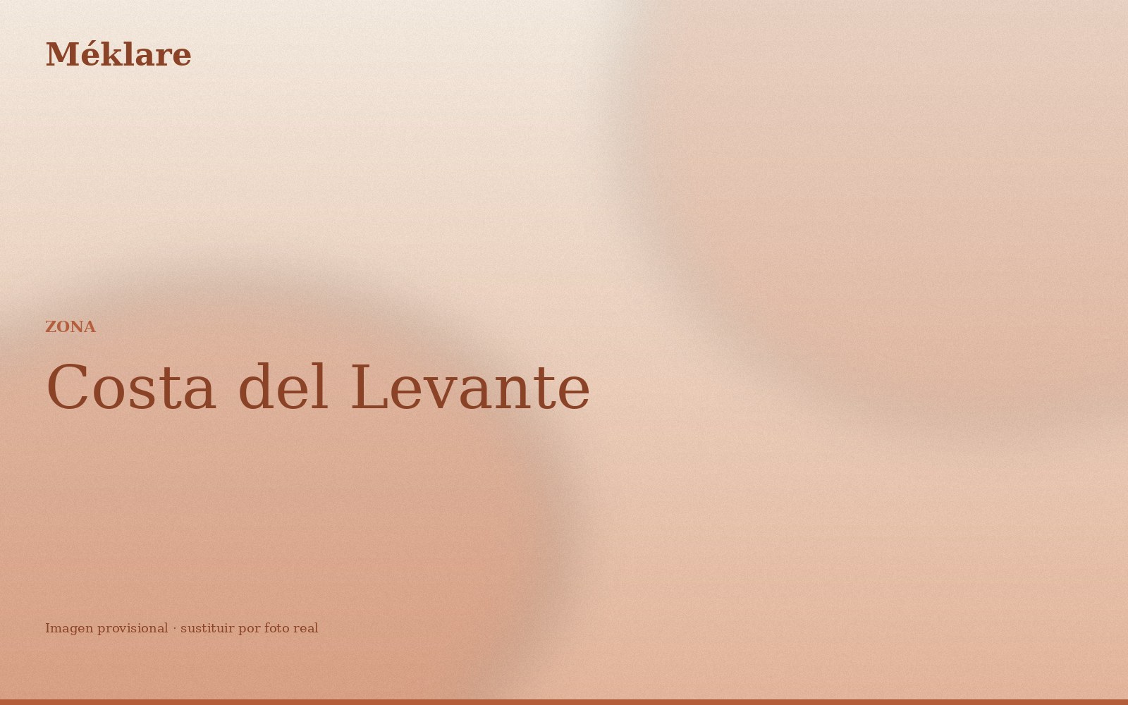 Costa del Levante español