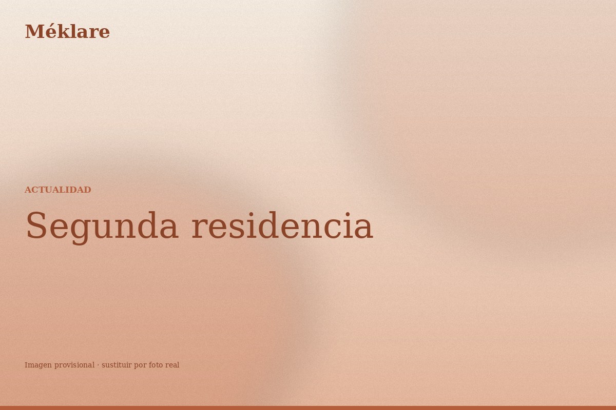 Segunda residencia