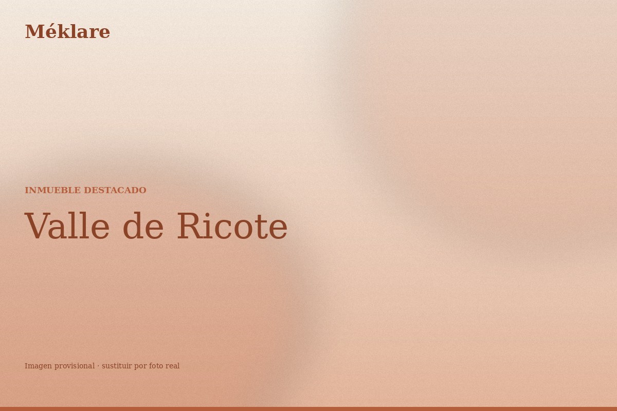 Casa con huerto en Valle de Ricote